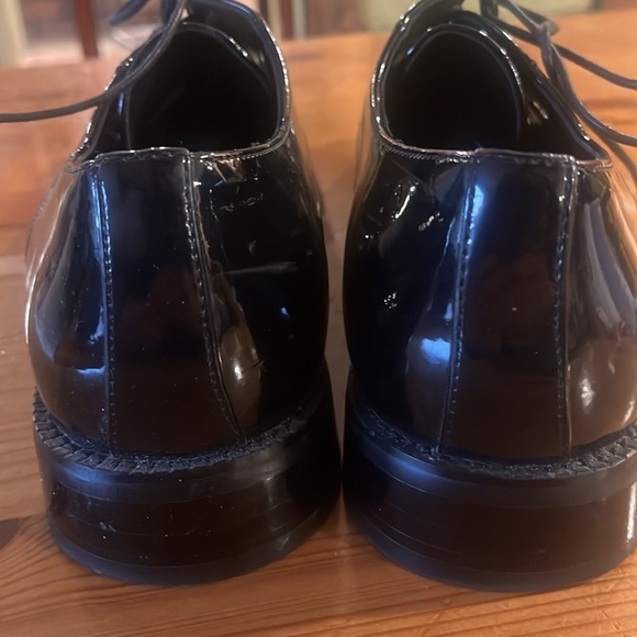 Stafford’s Formalwear Men’s Patent Tuxedo Shoes, Square Toes, Black, 10M, EUC main image 7